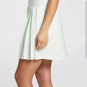 NWT Lady Hagen 16” Golf Skort Side Pleats Pockets Mint Green Seashells Size XXL